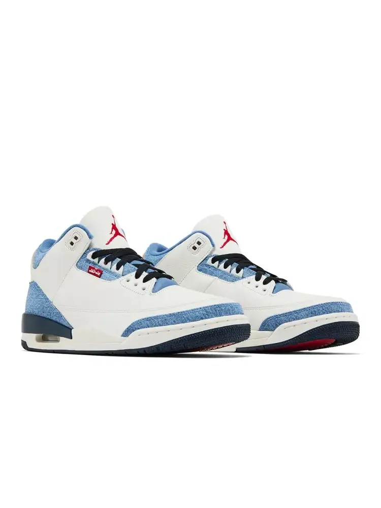 Levi's x Air Jordan 3 Retro 'All-Star' — изображение 8 из 10, бежевый