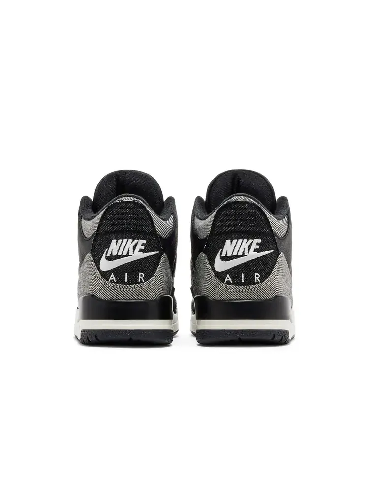 Levi's x Air Jordan 3 Retro SP 'Black Denim' — изображение 6 из 8, черный