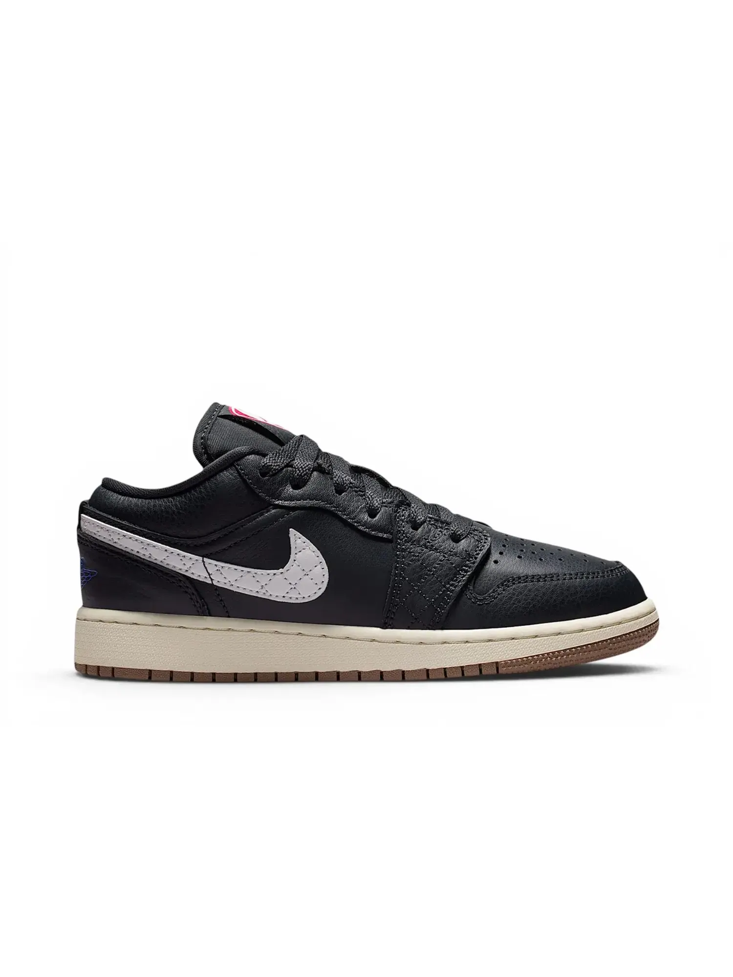 Кроссовки Air Jordan 1 Low SE GS — изображение 1 из 1, черный/красный