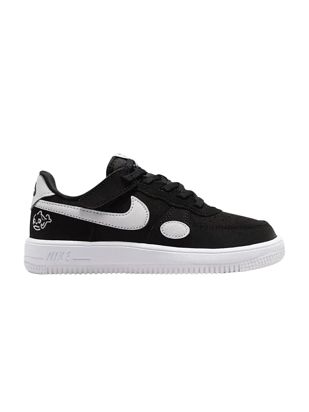Кроссовки Nike Force 1 Low Easyon PS — изображение 1 из 1, черный/белый