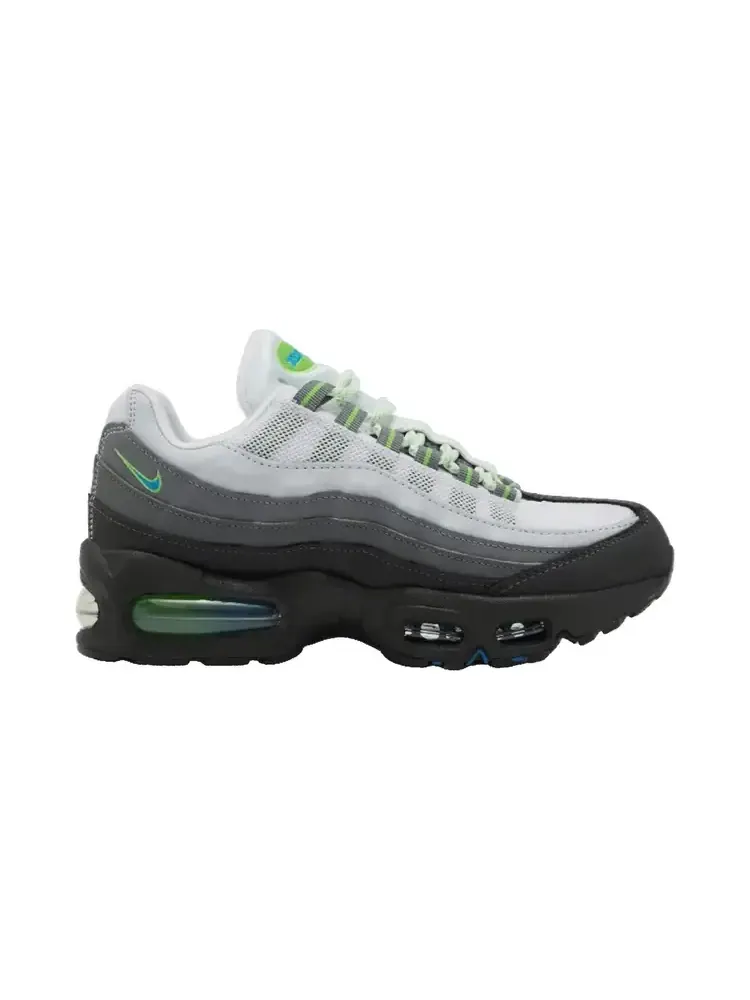 Кроссовки Nike Air Max 95 'Big Bubble - Green Apple' — изображение 1 из 1, зеленый
