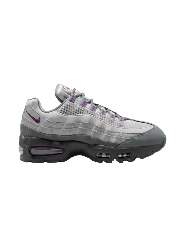 Кроссовки Nike Wmns Air Max 95 'Big Bubble - Bold Berry' — изображение 1 из 1, серый
