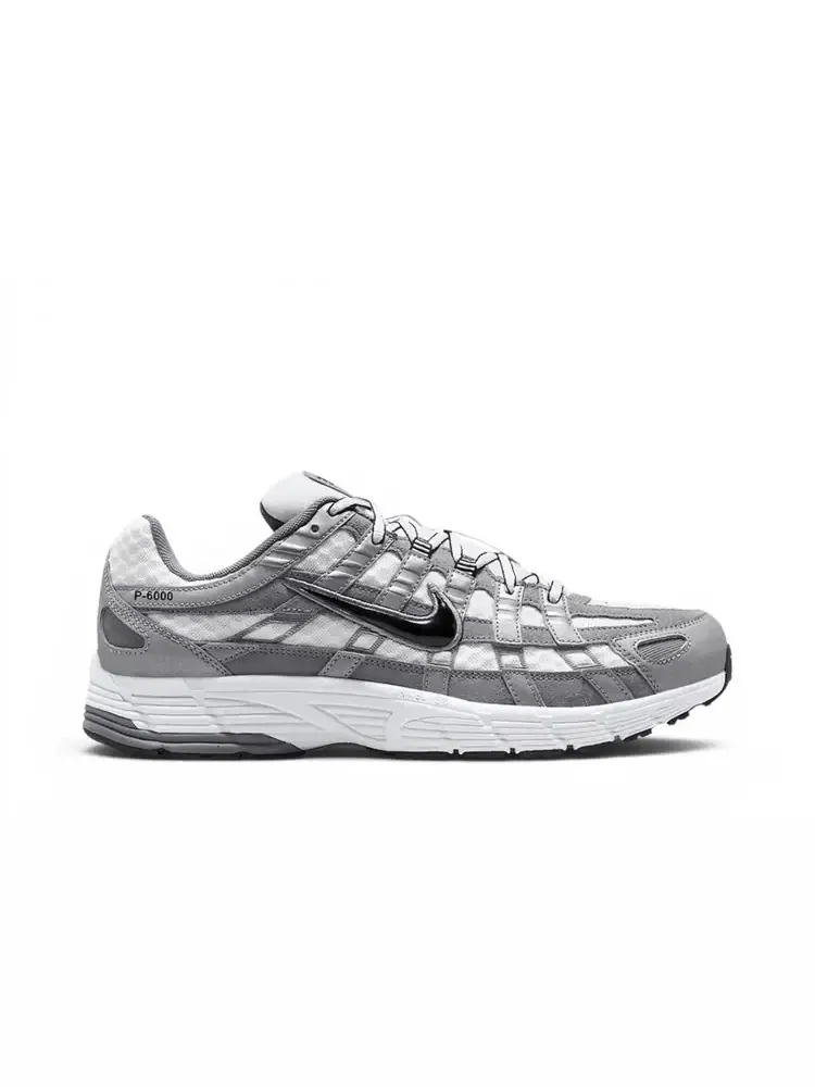 Кроссовки Nike P-6000 — изображение 1 из 1, белый металлик серый
