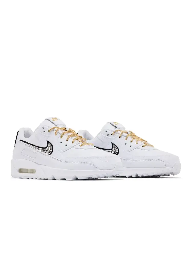 Кроссовки Victor Solomon x Nike Air Max 90 'Downtown Diamond District' — изображение 8 из 8, белый