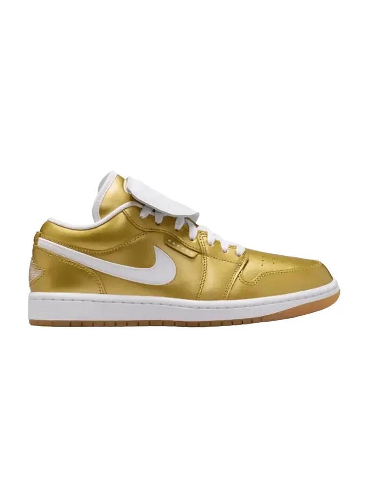 Кроссовки Air Jordan 1 Low Gold Tiempo — изображение 1 из 1, желтый