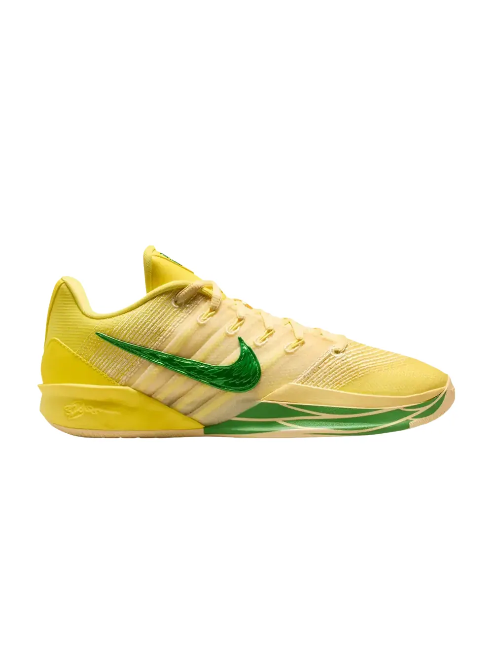 Кроссовки Nike Wmns Sabrina 3 EP — изображение 1 из 1, желтый/зеленый