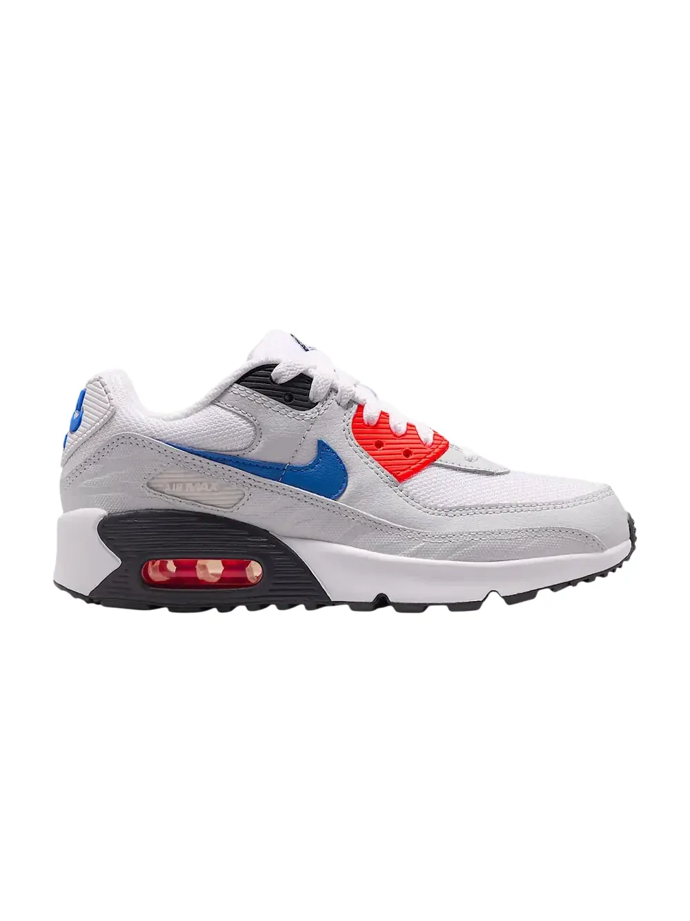 Кроссовки Nike Air Max 90 SE GS — изображение 1 из 1, белый//яркий