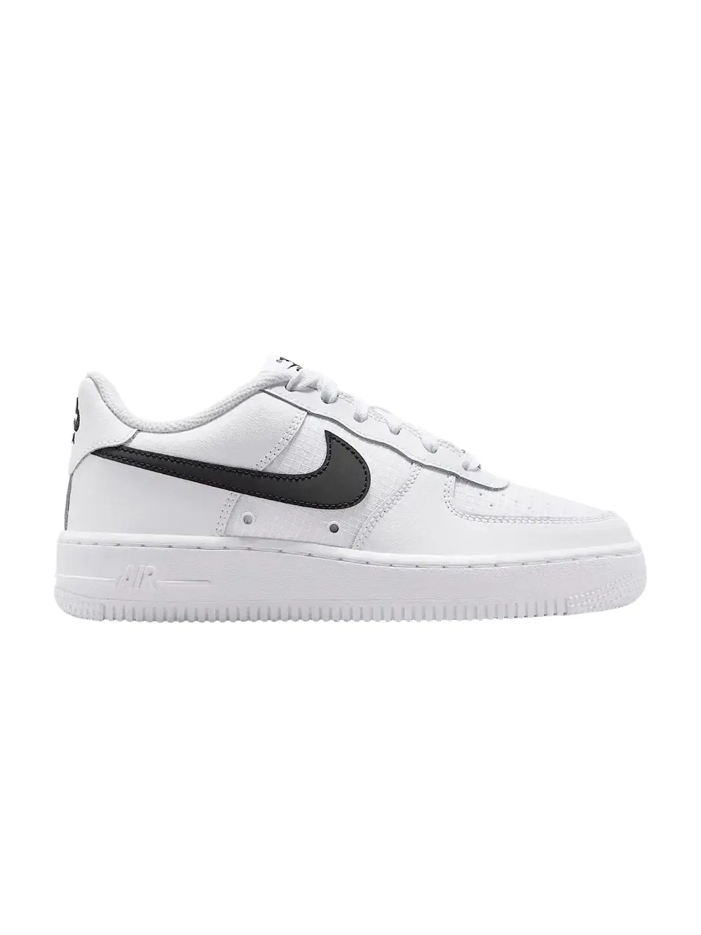 Кроссовки Nike Air Force 1 Tech GS — изображение 1 из 1, белый/белый/черный