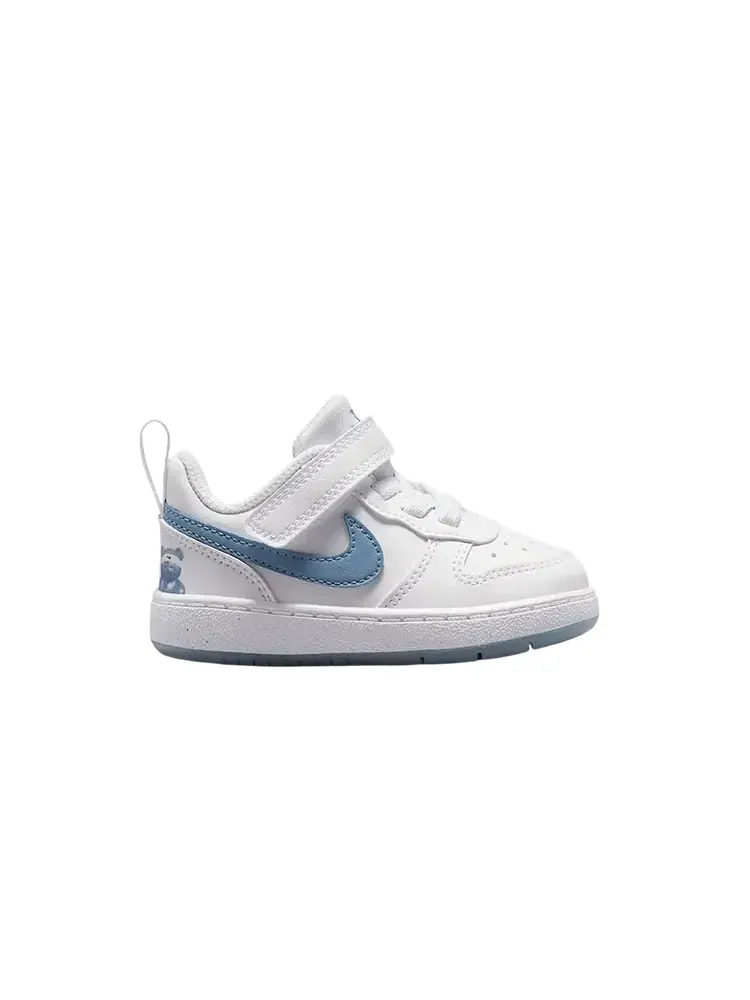 Кроссовки Nike Court Borough Low TD — изображение 1 из 1, белый синий