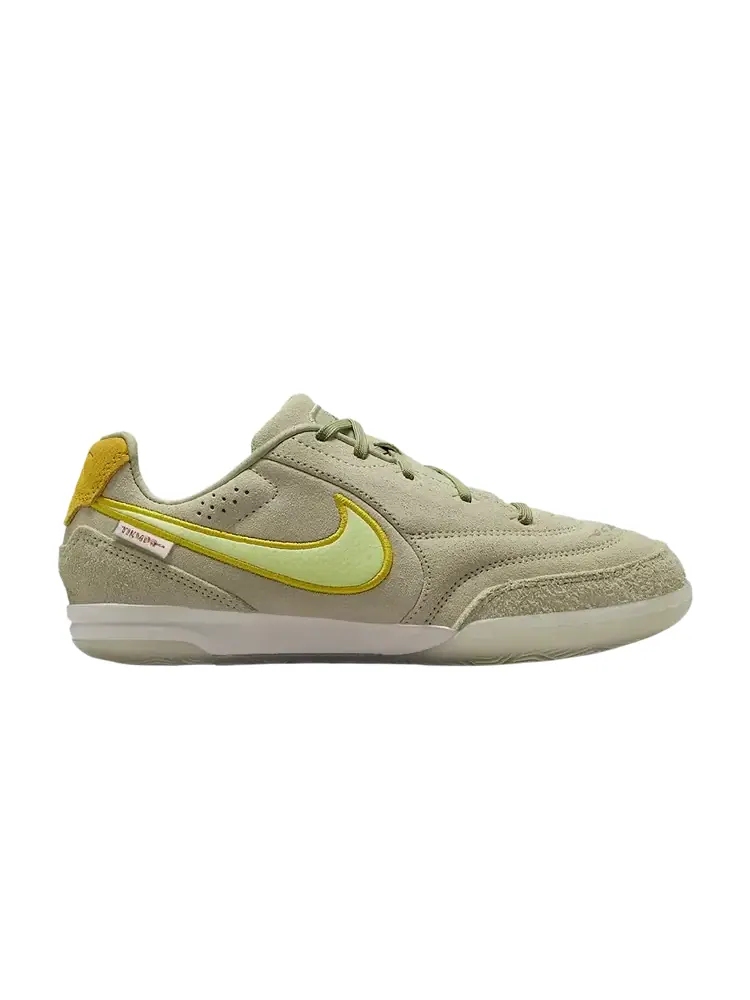 Nike Jr. Tiempo Streetgato LE IC Low GS 'Olive Aura' — изображение 1 из 1, зеленый