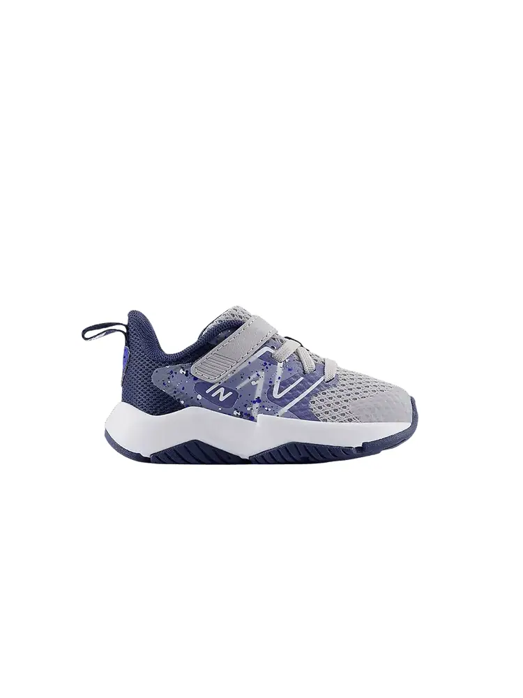 Кроссовки New Balance Rave Run v2 Bungee Lace Top Strap Toddler 'Raincloud Dream State' — изображение 1 из 1, темно-синий