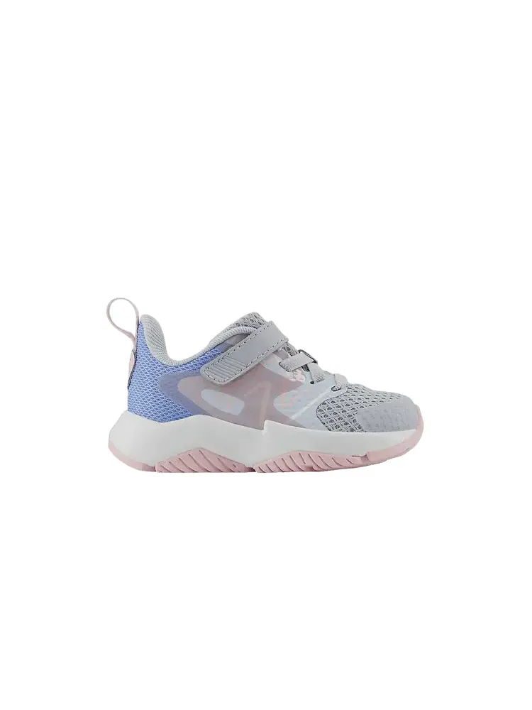 Кроссовки New Balance Rave Run v2 Bungee Lace Top Strap Toddler Bright Sky Rose Sugar — изображение 1 из 1, яркий розовый