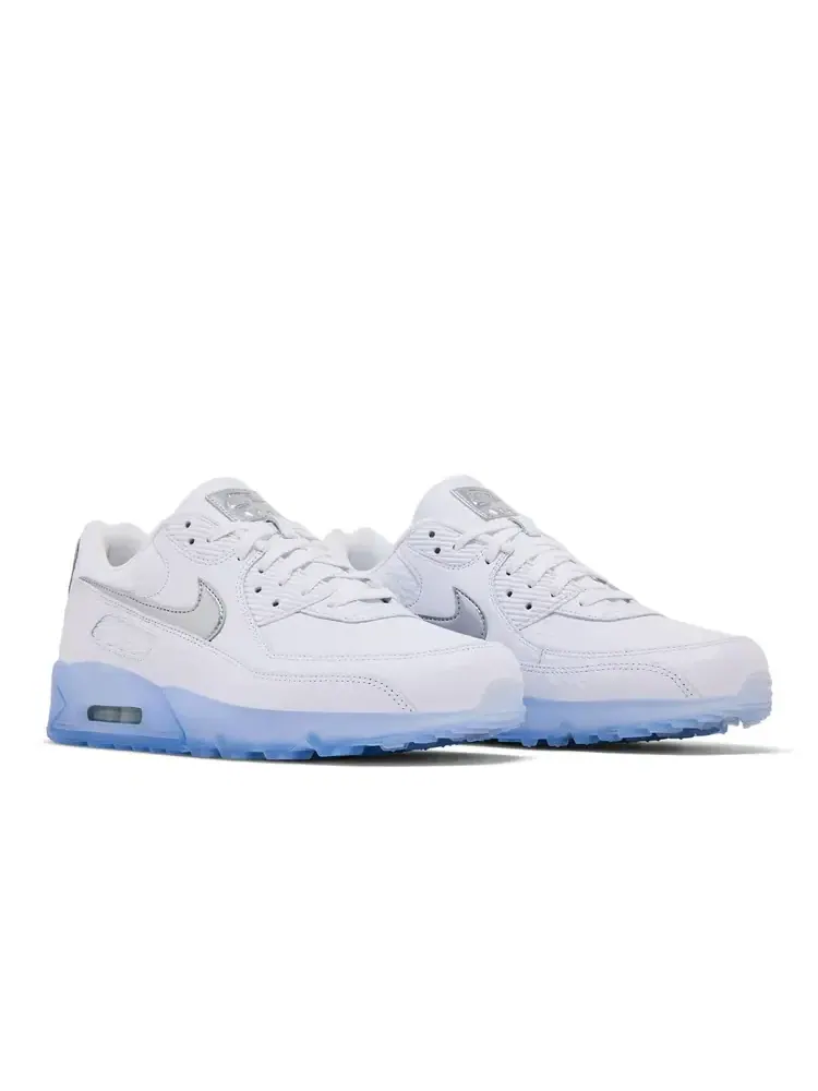 Кроссовки Nike Air Max Terrascape 90 — изображение 8 из 8, белый синий платиновый