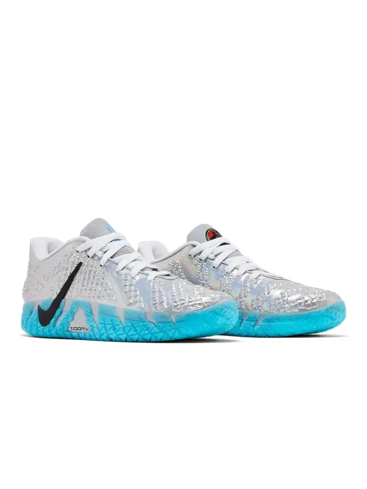 Кроссовки Jurassic Park x Nike Ja 3 — изображение 8 из 8, металлик серебристый
