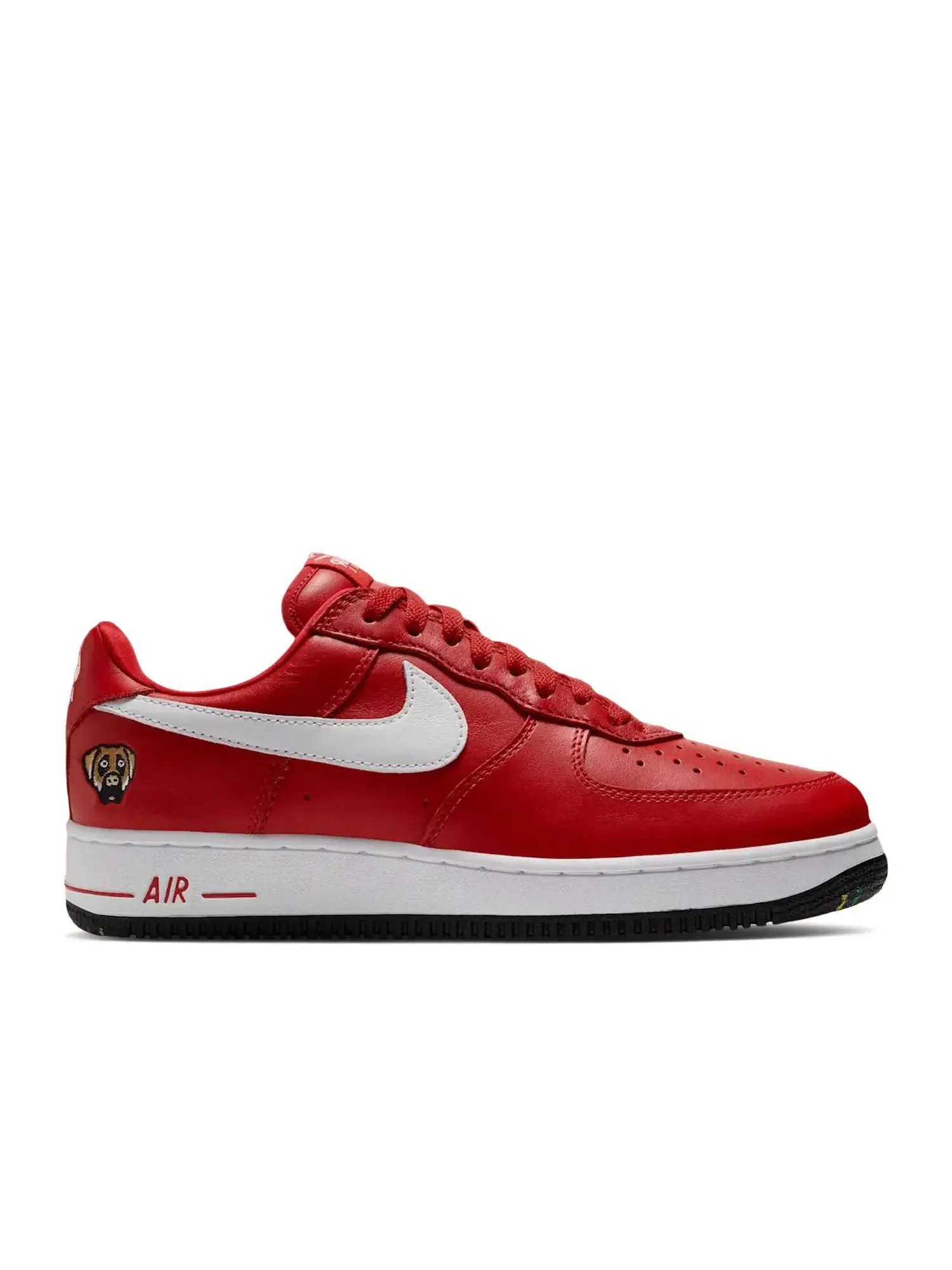 Кроссовки Victor Victor x Nike Air Force 1 University Red — изображение 1 из 1, красный/белый-черный