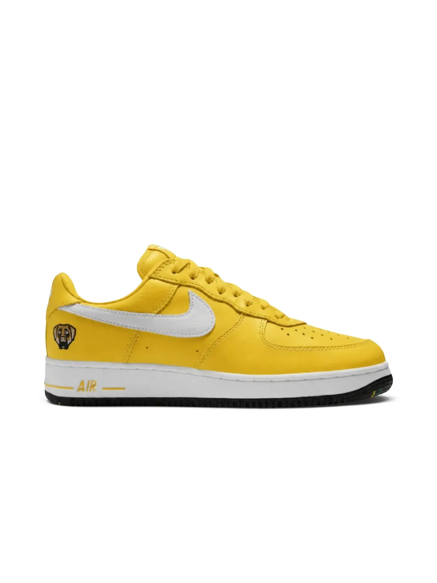 Кроссовки Victor Victor x Nike Air Force 1 Yellow Zest — изображение 1 из 1, желтый/черный-белый
