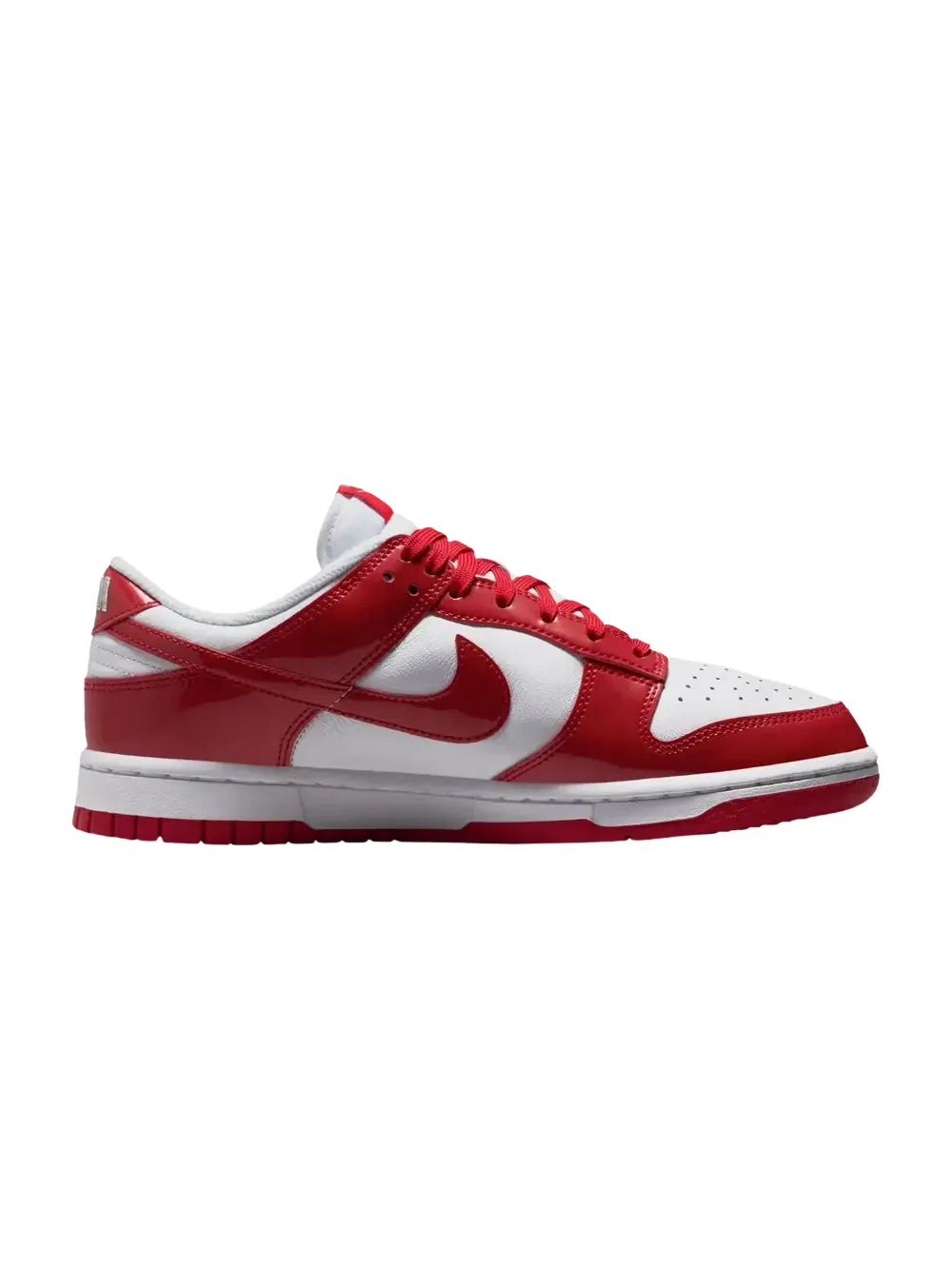Кроссовки Nike Wmns Dunk Low SE — изображение 1 из 1, белый/красный/белый