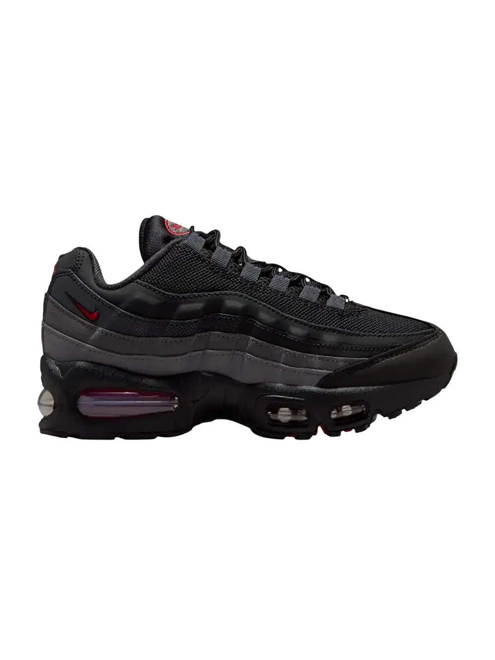 Кроссовки Nike Air Max 95 GS — изображение 1 из 1, черный//серый/красный