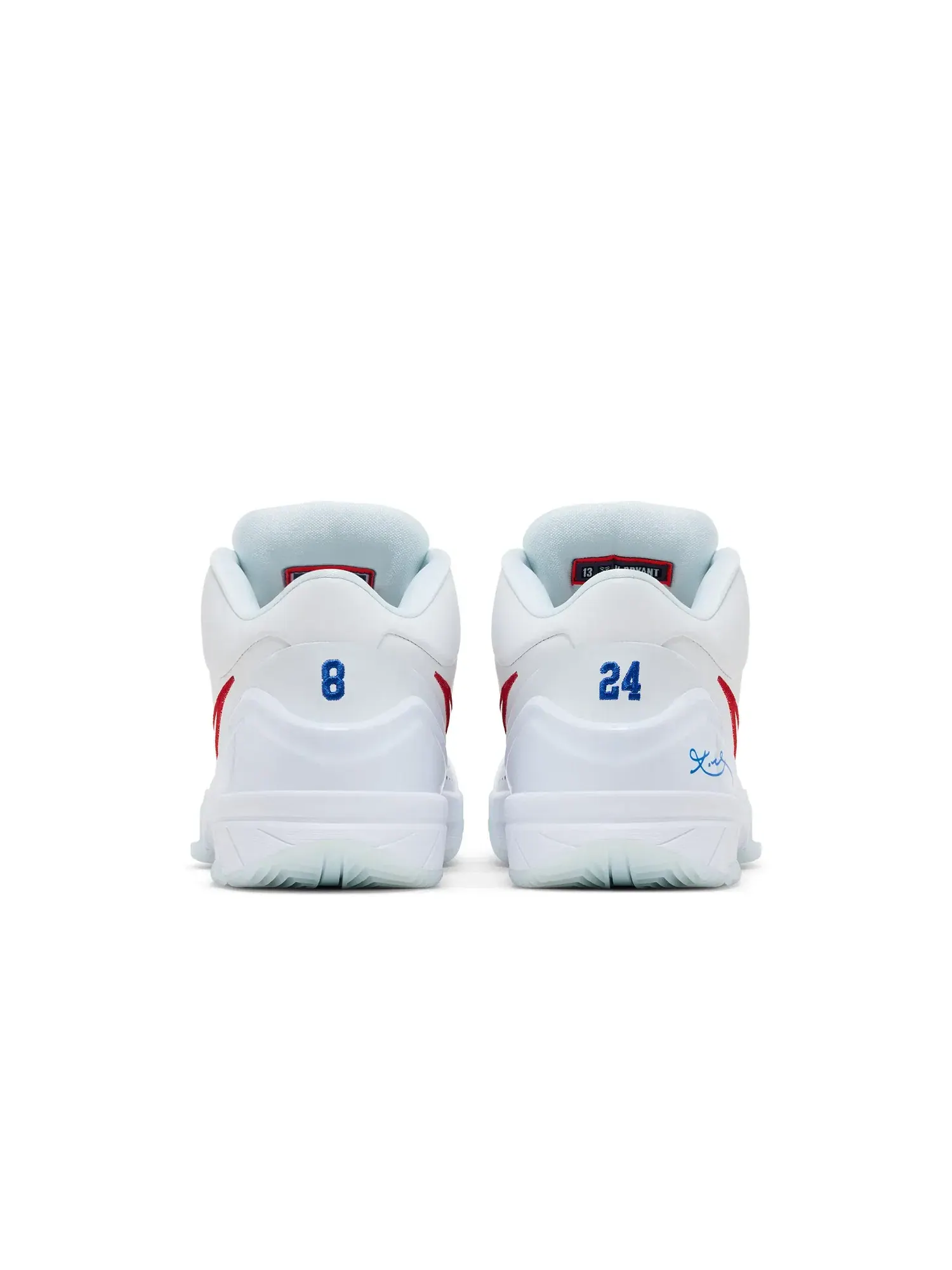 Кроссовки Nike Kobe 4 Protro "Draft Day Pack - Philadelphia 76ers" — изображение 6 из 8, белый/синий