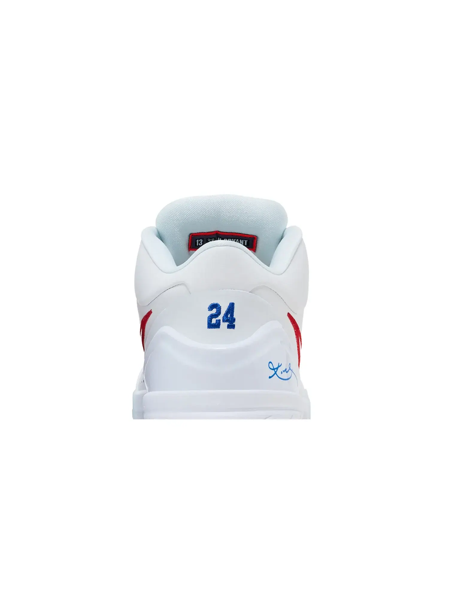 Кроссовки Nike Kobe 4 Protro "Draft Day Pack - Philadelphia 76ers" — изображение 7 из 8, белый/синий