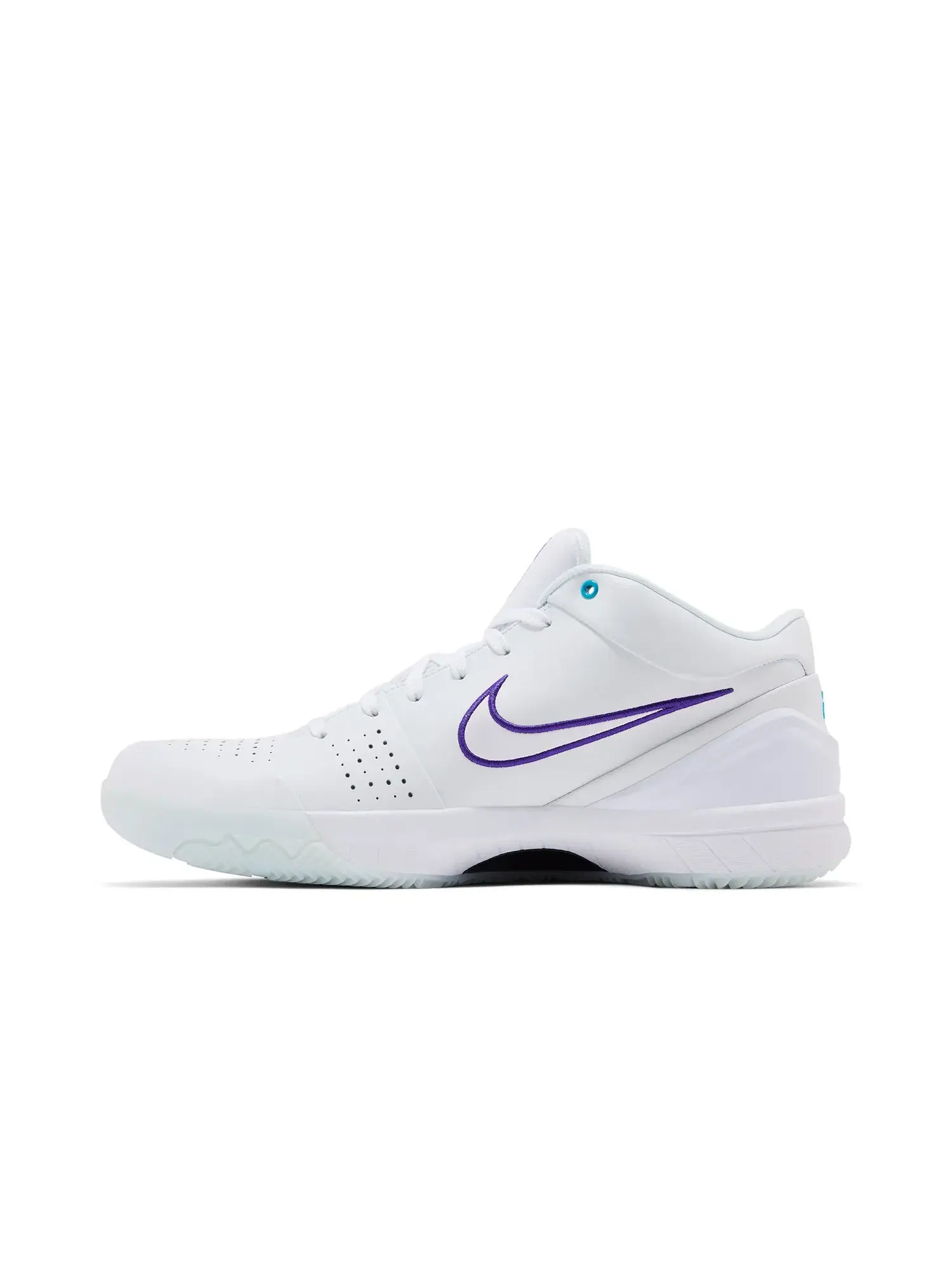 Кроссовки Nike Kobe 4 Protro "Draft Day Pack - Charlotte Hornets" — изображение 3 из 8, белый/синий-фиолетовый
