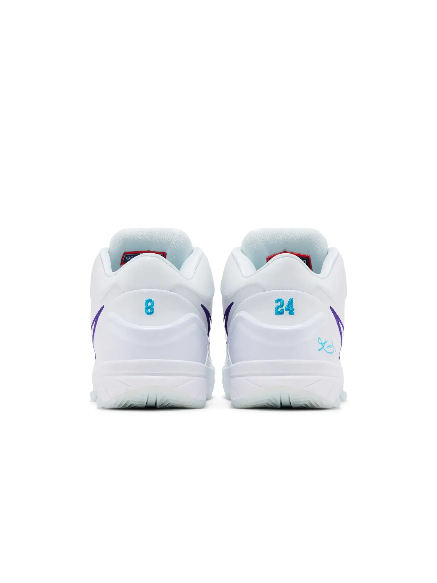 Кроссовки Nike Kobe 4 Protro "Draft Day Pack - Charlotte Hornets" — изображение 6 из 8, белый/синий-фиолетовый