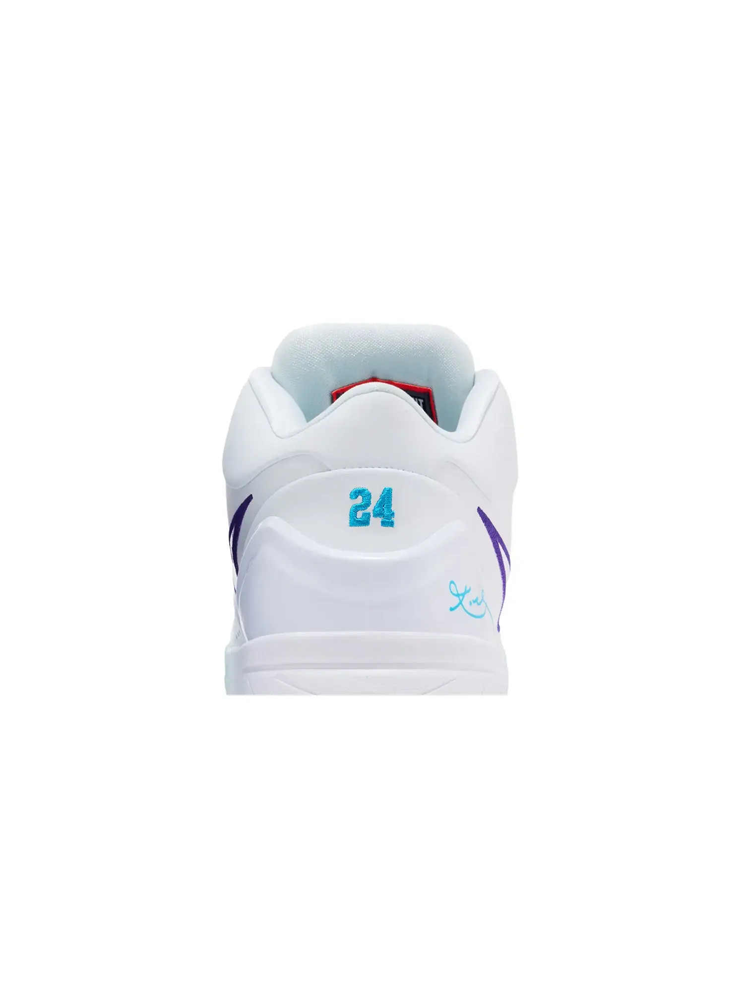 Кроссовки Nike Kobe 4 Protro "Draft Day Pack - Charlotte Hornets" — изображение 7 из 8, белый/синий-фиолетовый