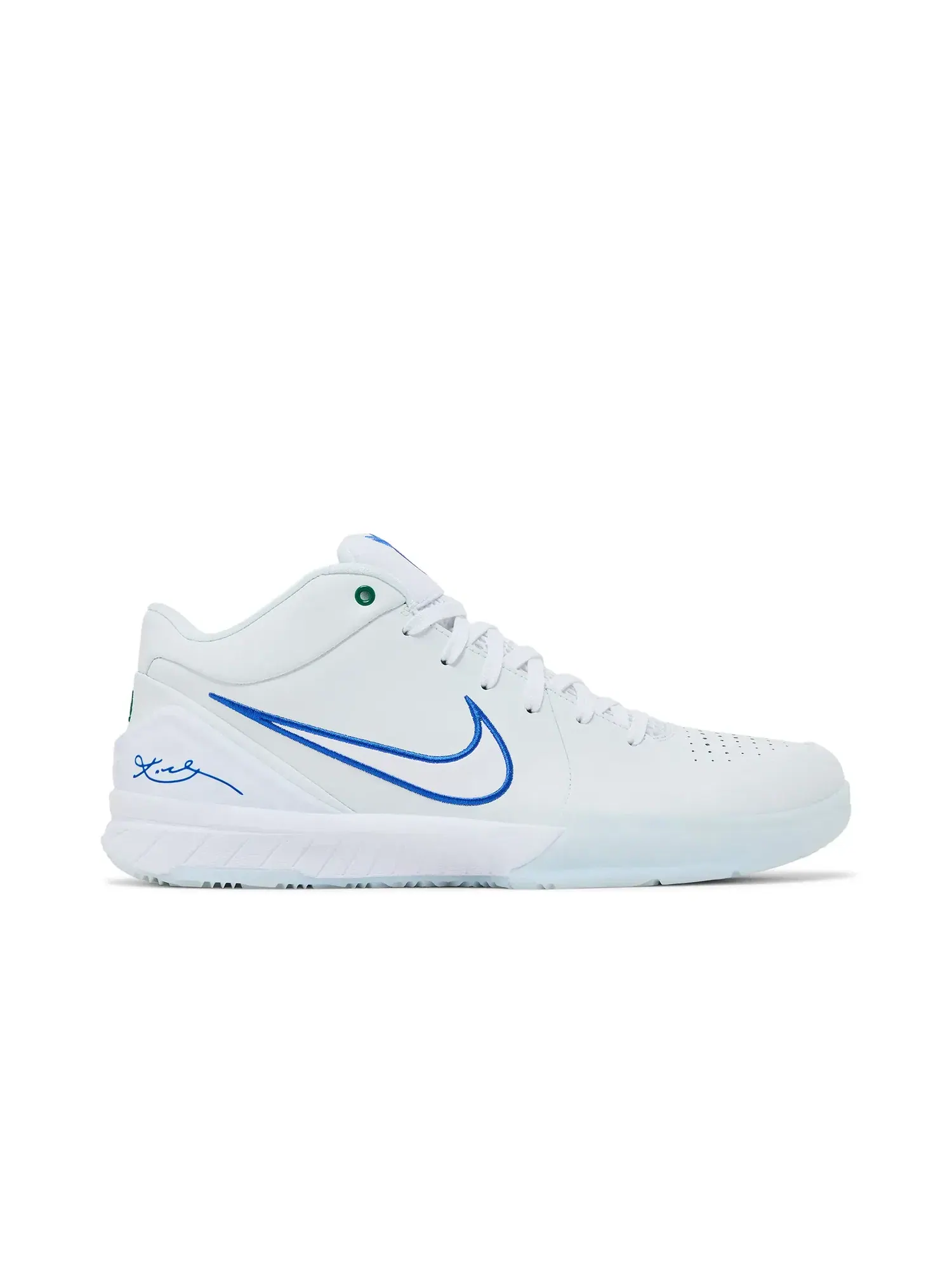 Кроссовки Nike Kobe 4 Protro "Draft Day Pack - Dallas Mavericks" — изображение 1 из 8, белый/синий/фиолетовый