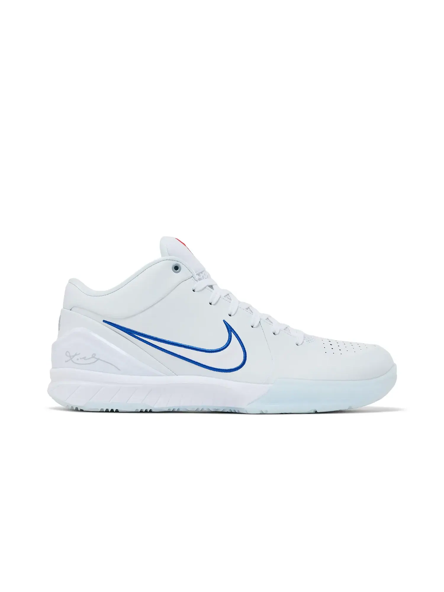 Кроссовки Nike Kobe 4 Protro "Draft Day Pack - New Jersey Nets" — изображение 1 из 8, белый/синий/фиолетовый
