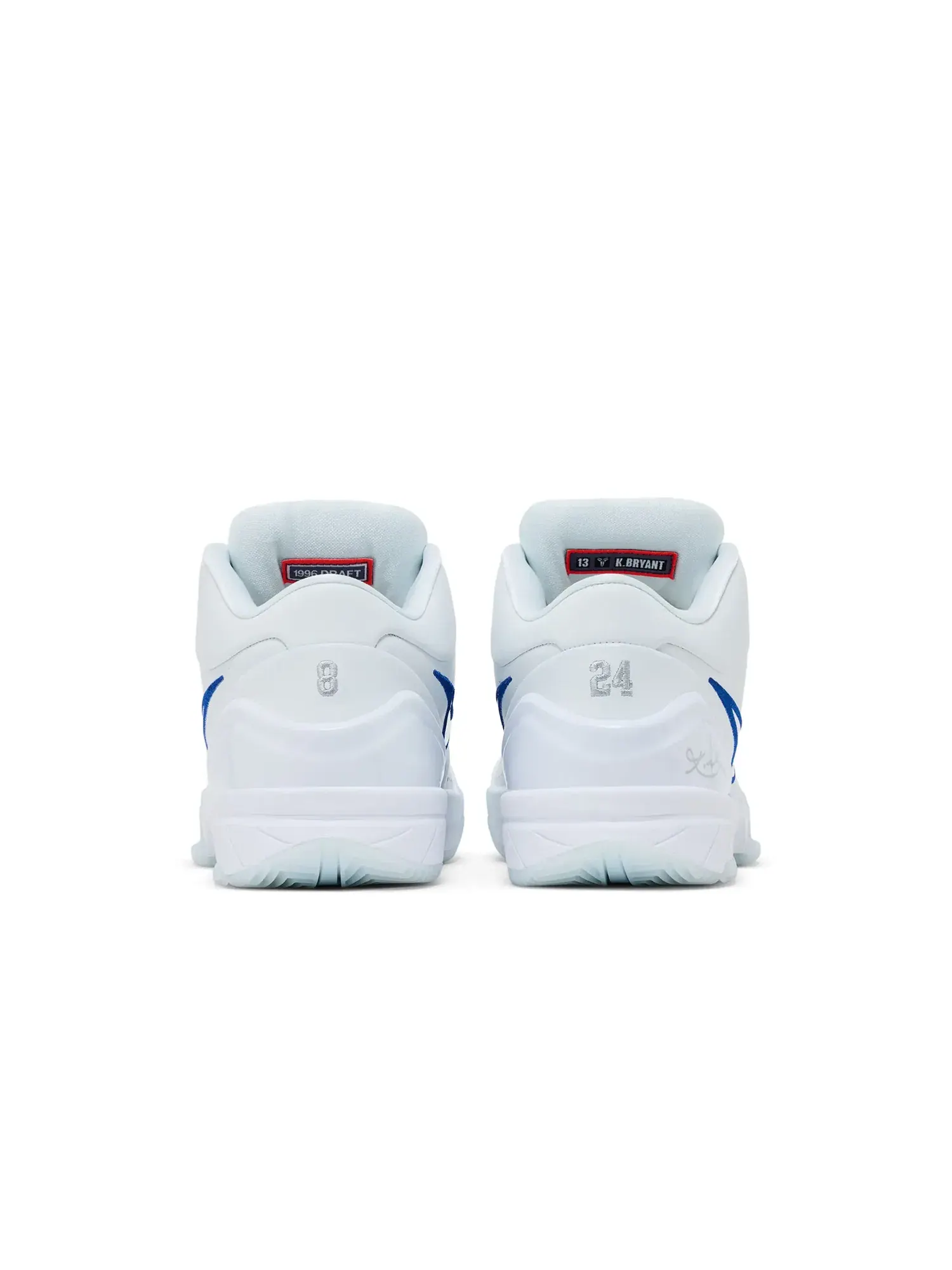 Кроссовки Nike Kobe 4 Protro "Draft Day Pack - New Jersey Nets" — изображение 6 из 8, белый/синий/фиолетовый