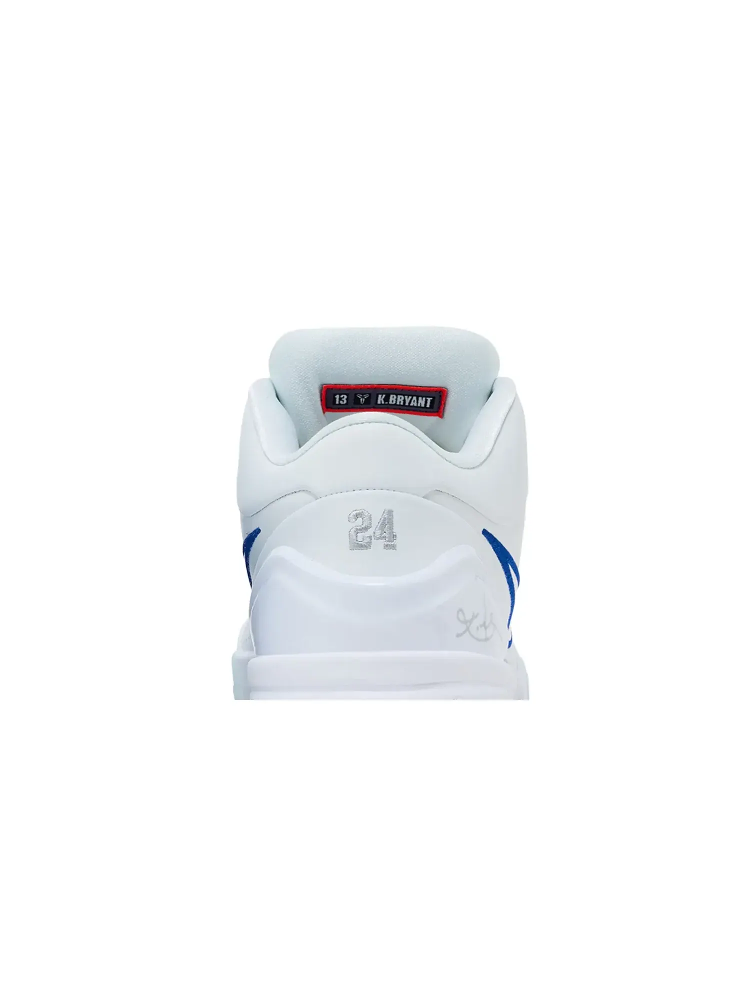 Кроссовки Nike Kobe 4 Protro "Draft Day Pack - New Jersey Nets" — изображение 7 из 8, белый/синий/фиолетовый