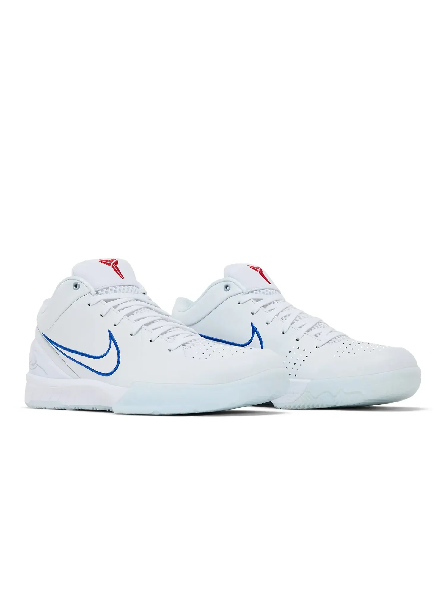 Кроссовки Nike Kobe 4 Protro "Draft Day Pack - New Jersey Nets" — изображение 8 из 8, белый/синий/фиолетовый