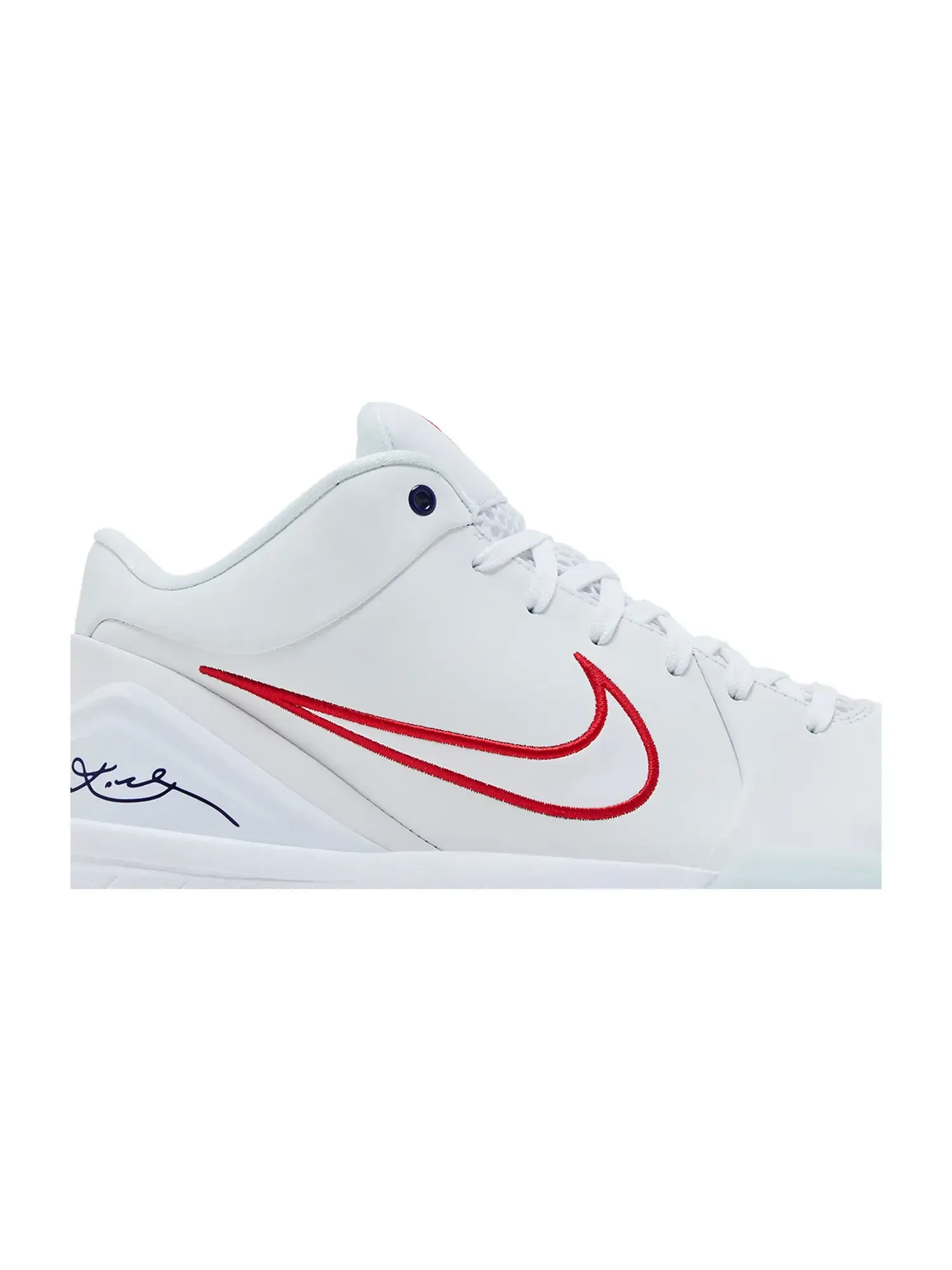 Кроссовки Nike Kobe 4 Protro "Draft Day Pack - Toronto Raptors" — изображение 2 из 8, белый/синий