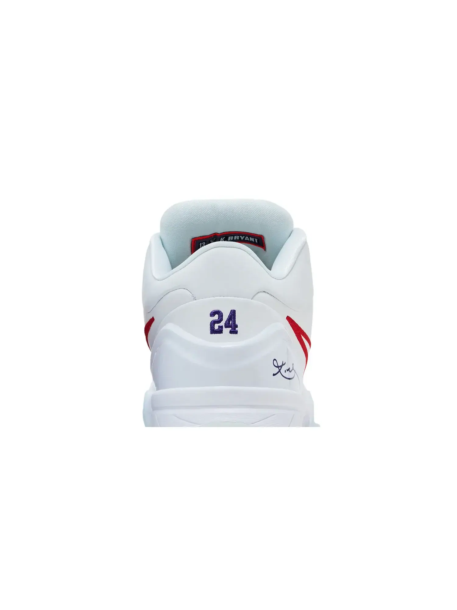 Кроссовки Nike Kobe 4 Protro "Draft Day Pack - Toronto Raptors" — изображение 7 из 8, белый/синий