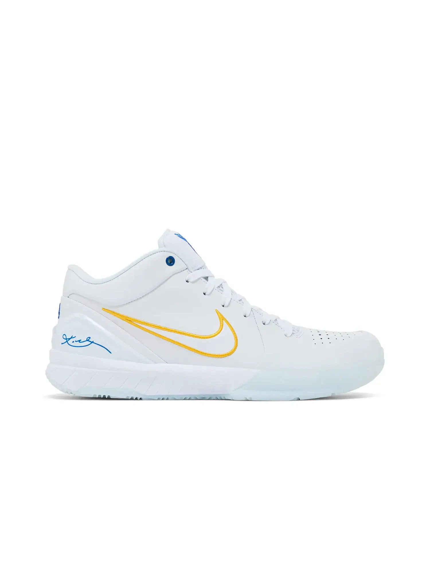 Кроссовки Nike Kobe 4 Protro "Draft Day Pack - Golden State Warriors" — изображение 1 из 8, белый/синий
