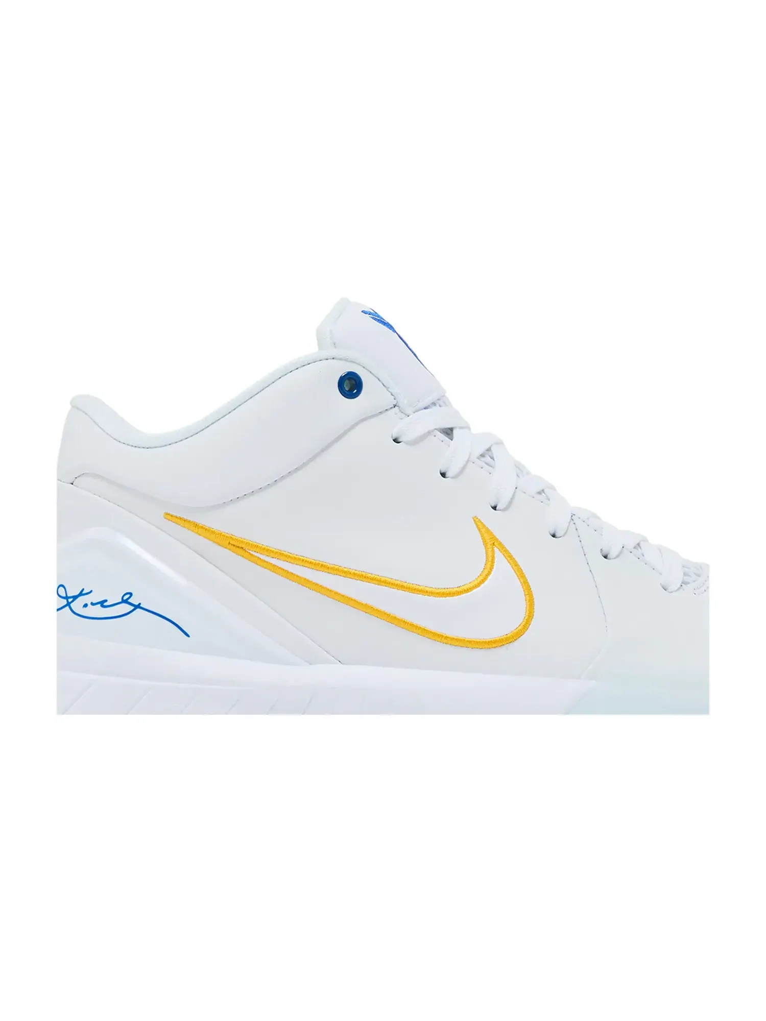 Кроссовки Nike Kobe 4 Protro "Draft Day Pack - Golden State Warriors" — изображение 2 из 8, белый/синий