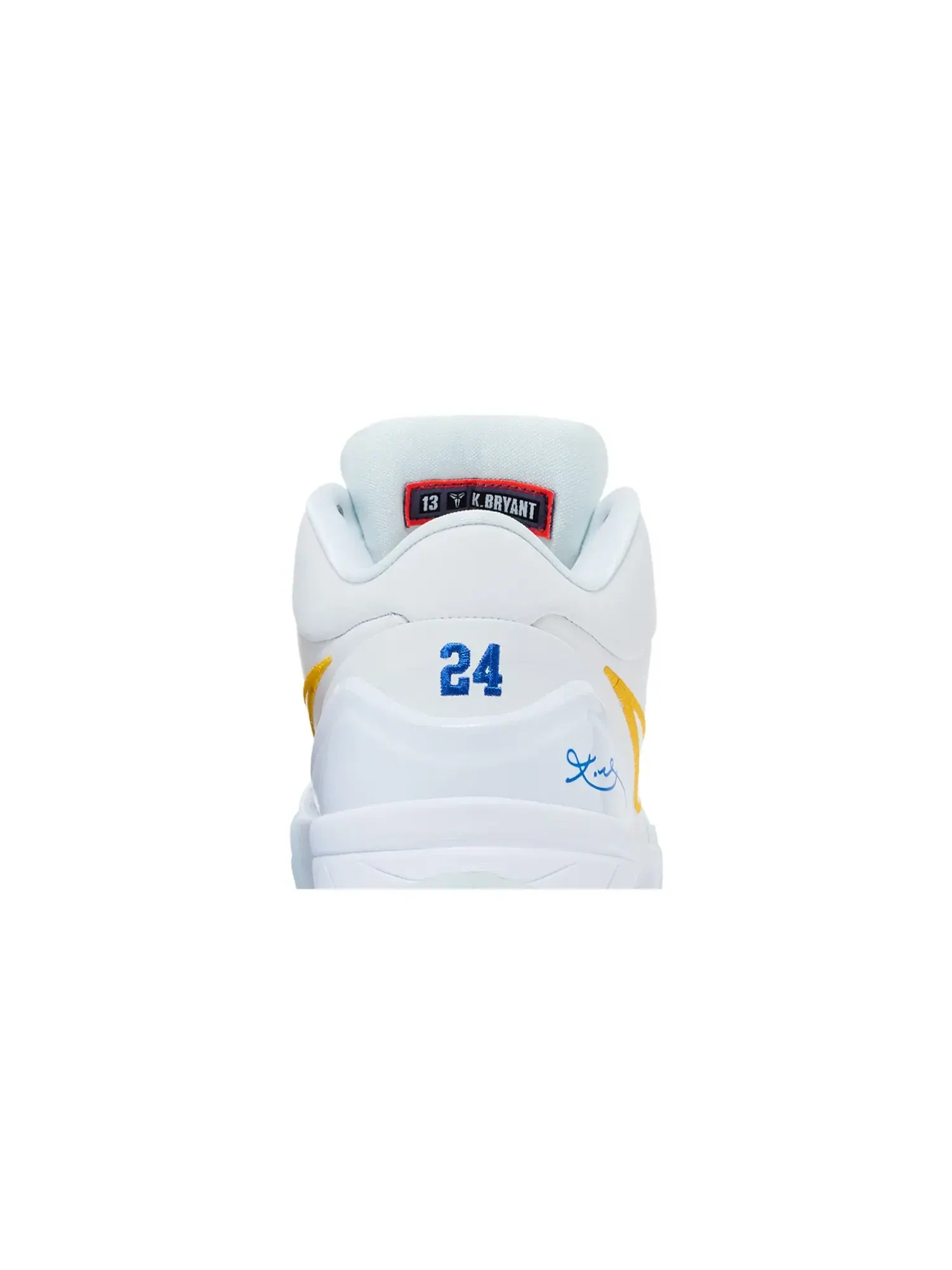 Кроссовки Nike Kobe 4 Protro "Draft Day Pack - Golden State Warriors" — изображение 7 из 8, белый/синий