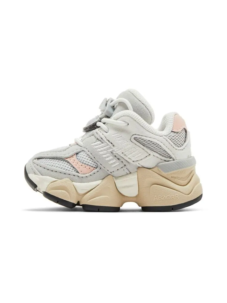 Кроссовки New Balance 9060 Toddler Grey Matter Pink Haze — изображение 3 из 6, серый розовый