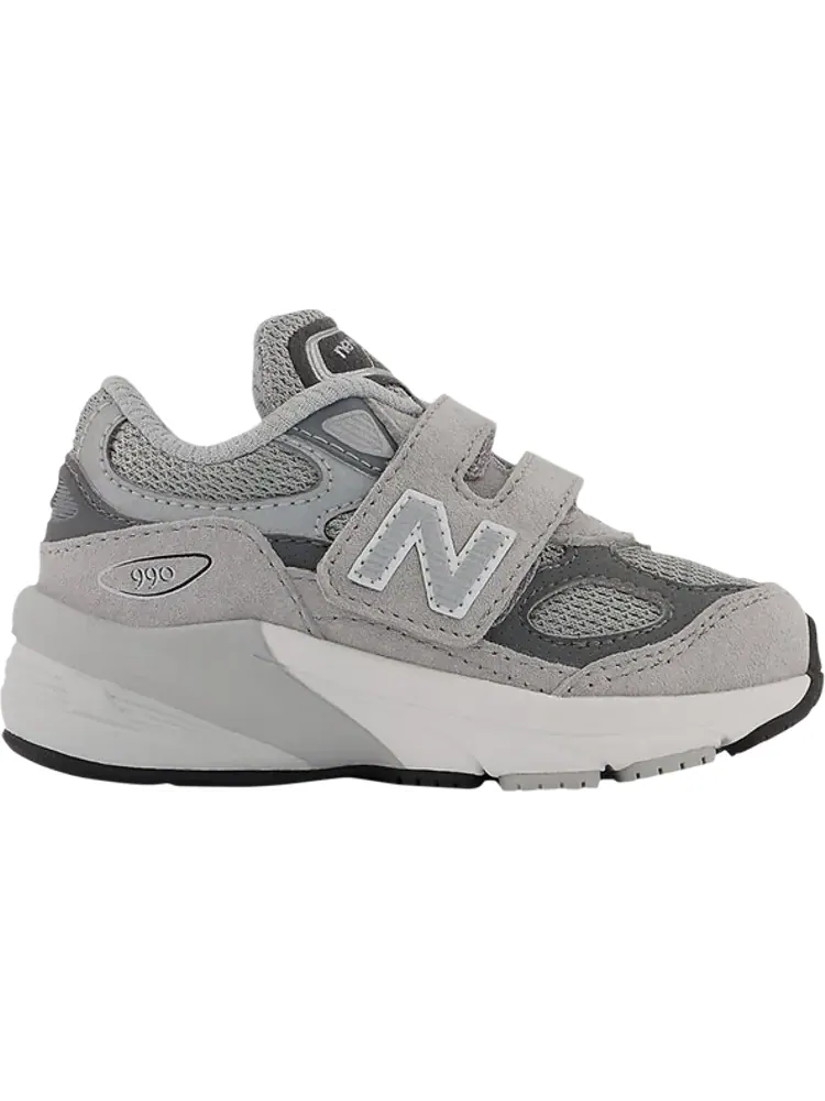 Кроссовки New Balance 990v6 Hook & Loop Toddler 'Castlerock' — изображение 1 из 1, серый