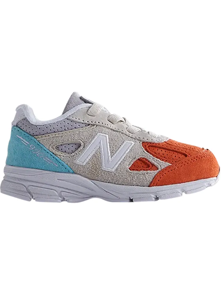Кроссовки New Balance Kith x 990v4 Toddler 'Cyclades' — изображение 1 из 1, мульти