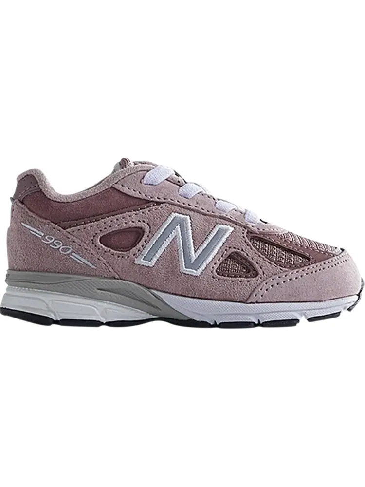 Кроссовки New Balance Kith x 990v4 Toddler 'Dusty Rose' — изображение 1 из 1, розовый