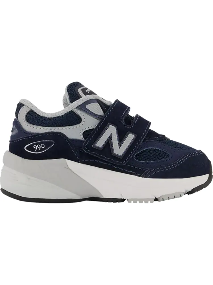 Кроссовки 990v6 Hook & Loop Toddler Wide 'Navy' — изображение 1 из 1, синий