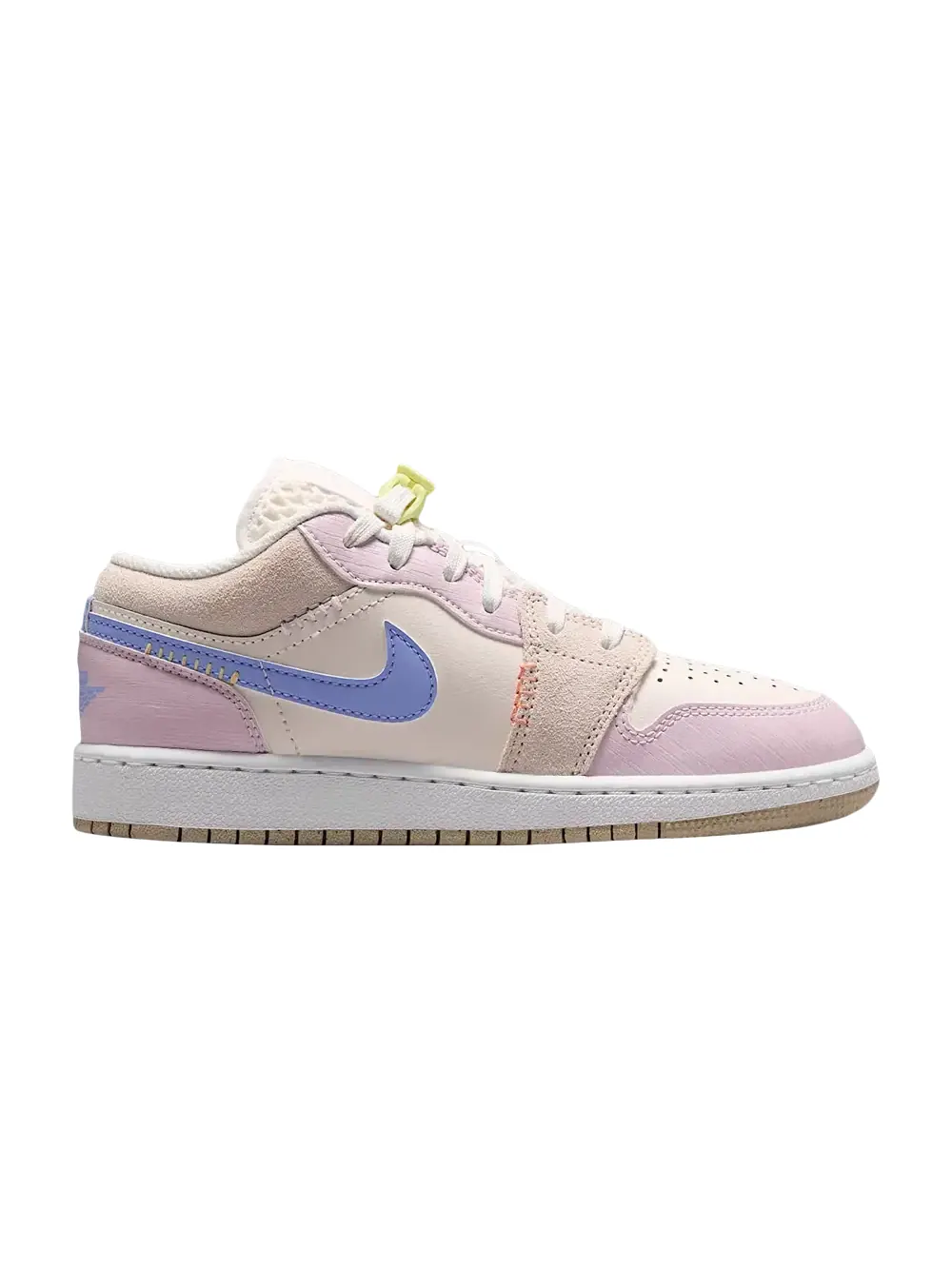 Кроссовки Air Jordan 1 Low GS — изображение 1 из 1, белый