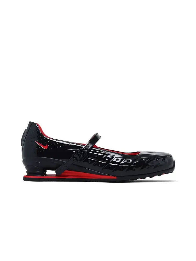 Кроссовки LABELHOOD x Nike Wmns Shox Z Calistra — изображение 1 из 8, черный красный