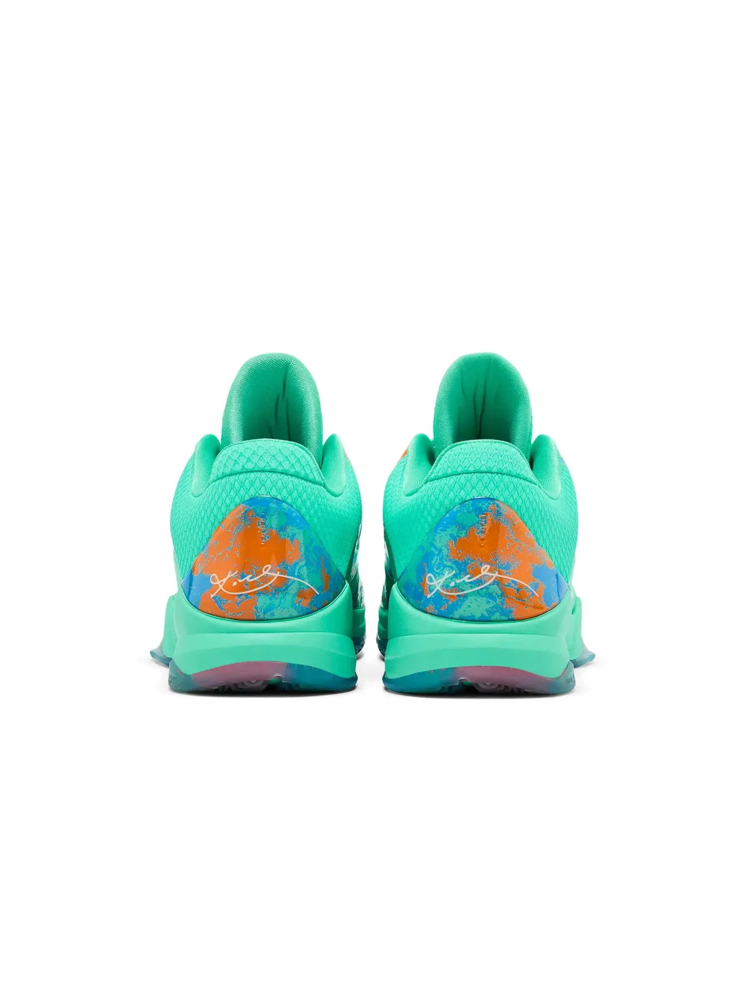 Кроссовки Jalen Brunson x Nike Zoom Kobe 5 Protro — изображение 6 из 8, синий/оранжевый