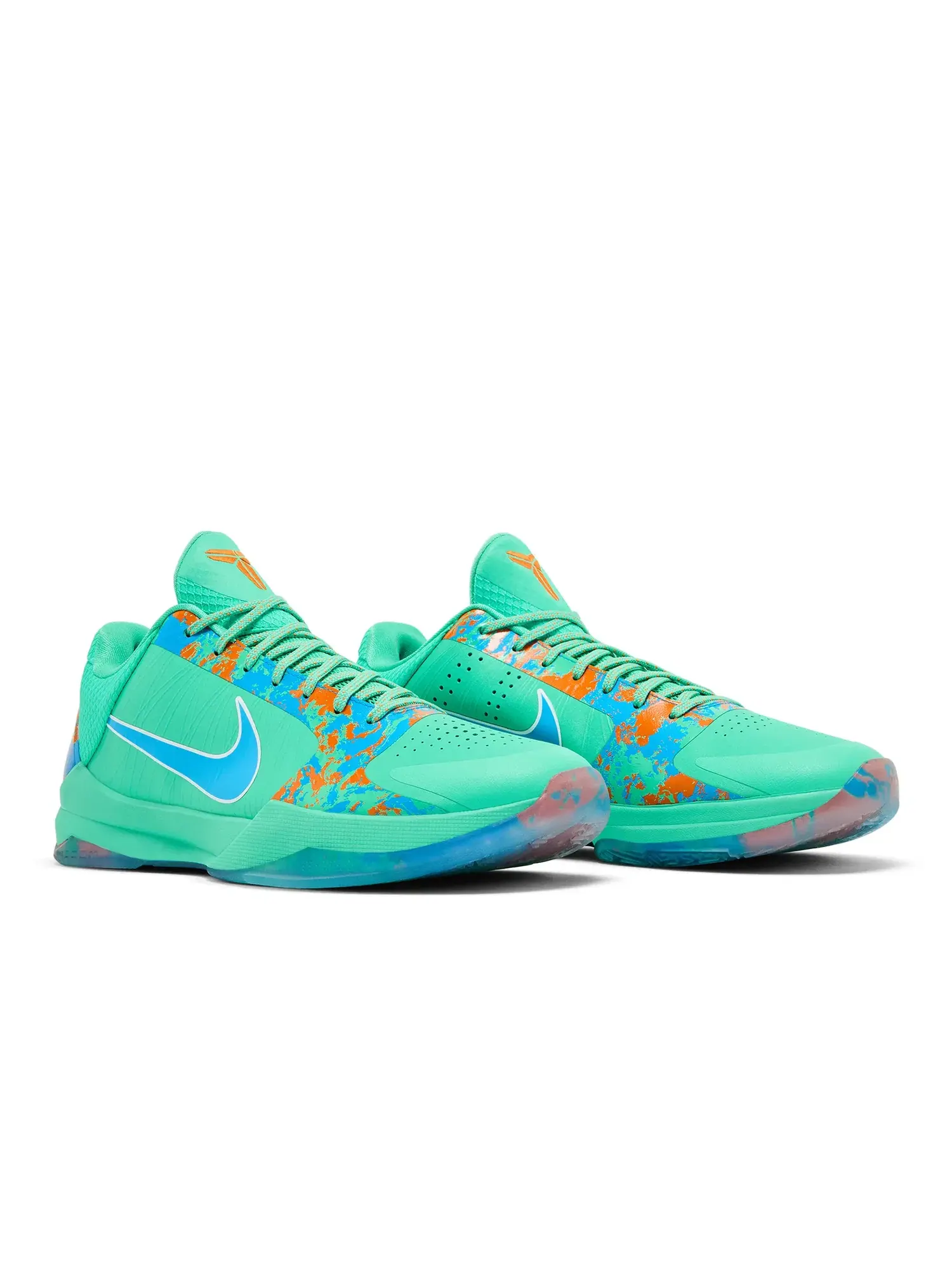 Кроссовки Jalen Brunson x Nike Zoom Kobe 5 Protro — изображение 8 из 8, синий/оранжевый