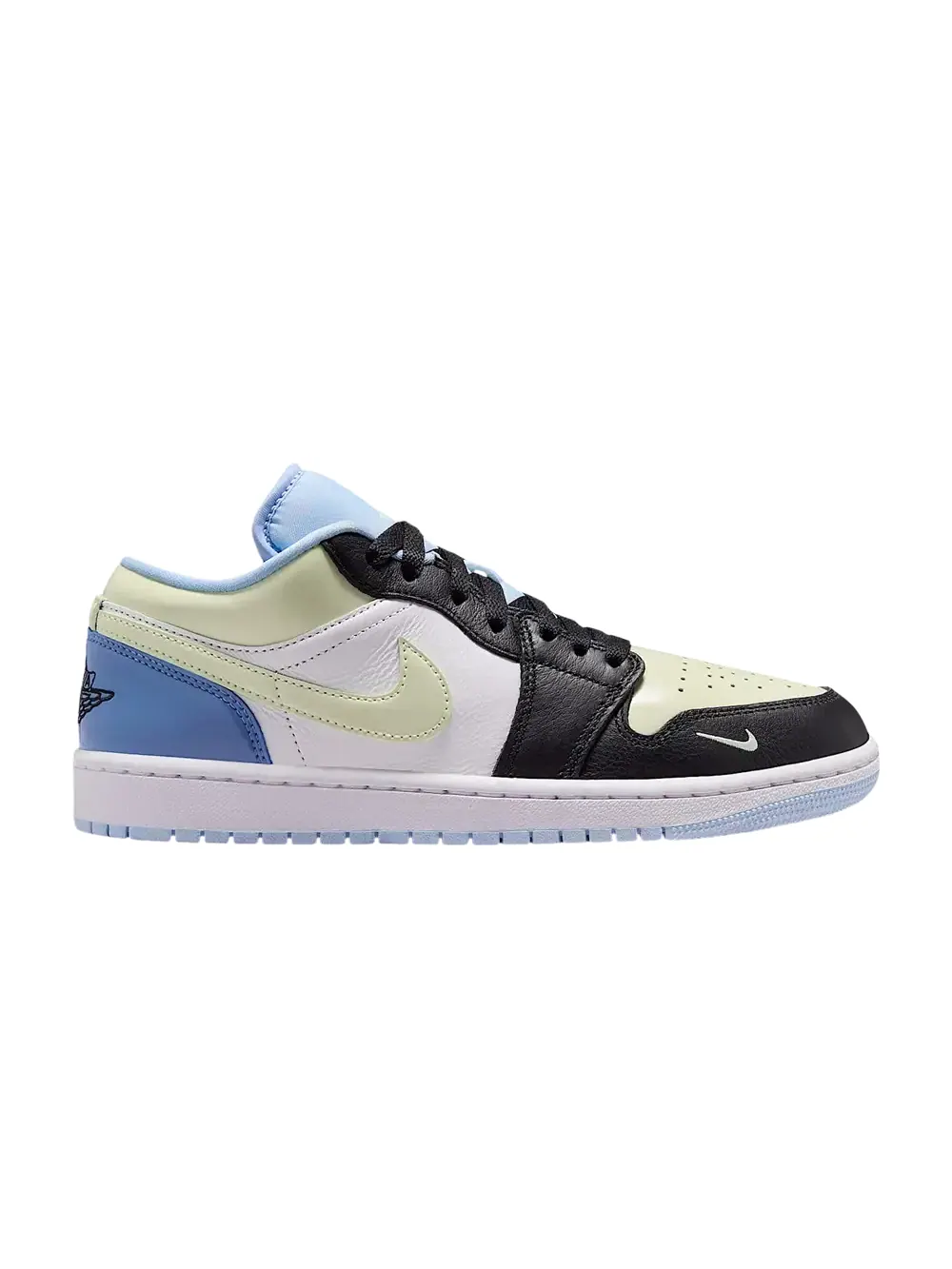 Кроссовки Air Jordan Wmns 1 Low SE — изображение 1 из 1, черный/белый/розовый