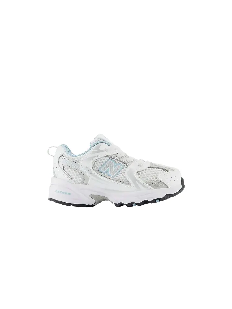 Кроссовки New Balance 530 Bungee Toddler White Chrome Blue — изображение 1 из 1, белый синий