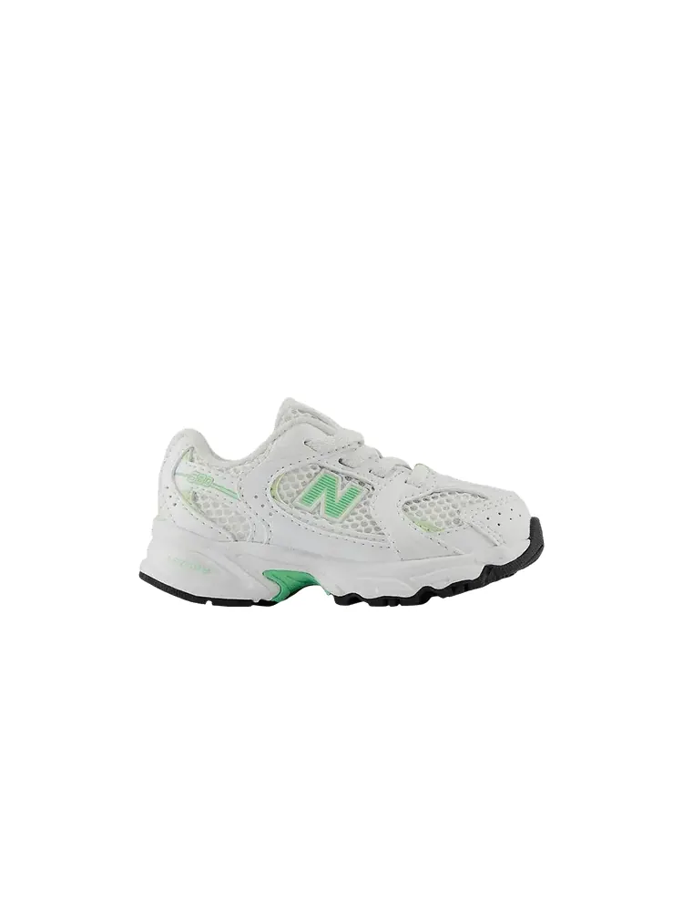 Кроссовки New Balance 530 Bungee Toddler White Melon Water — изображение 1 из 1, белый