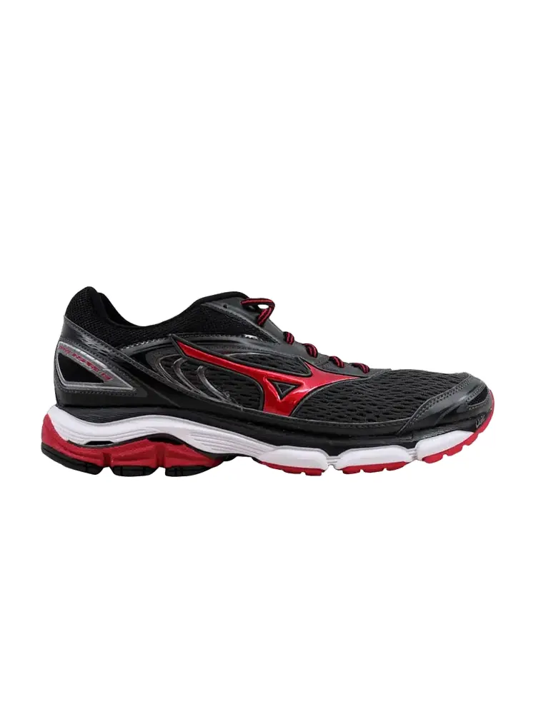 Кроссовки Mizuno Wave Inspire 13 'Red' — изображение 1 из 1, серый/черный/красный